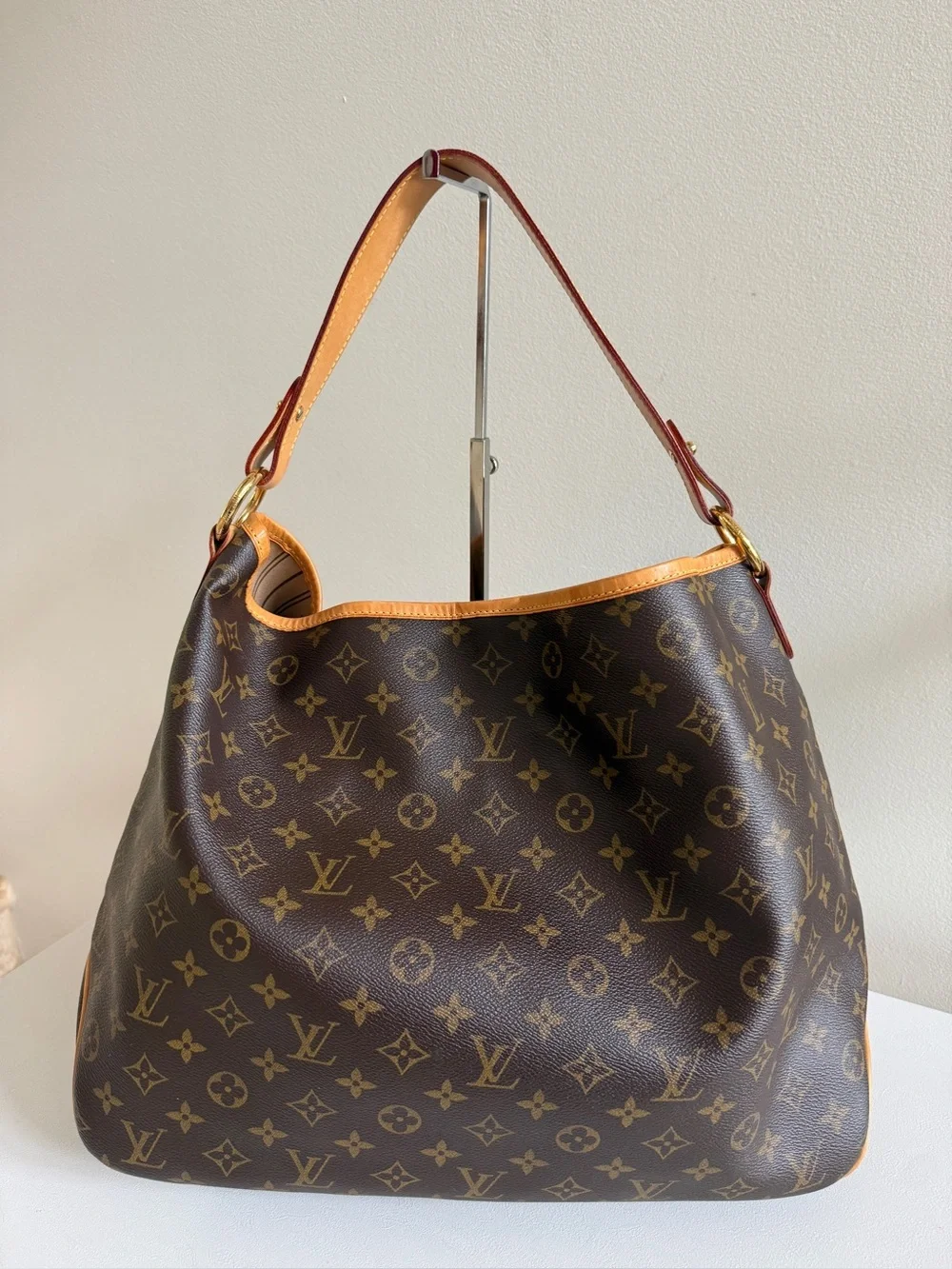 Louis Vuitton Monogram Delightful MM Canvas Bag Handbag